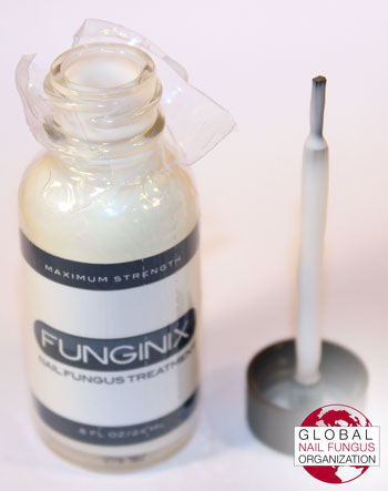 Funginix Bottle and Brush