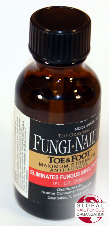 Front view of the Fungi Nail Brand's bottle.